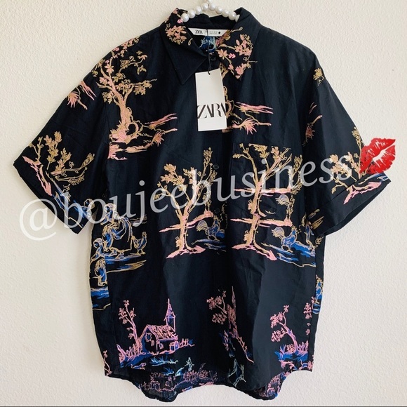 ZARA BNWT Embroidered Pants + Top 2pc Coord Set BNWT - Picture 6 of 10